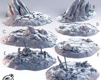 Grul Hellbourne Dungeons and Dragons Wargames Sigmar AoS Fantasy Pathfinder War Gaming 3D Printed ThatEvilOne