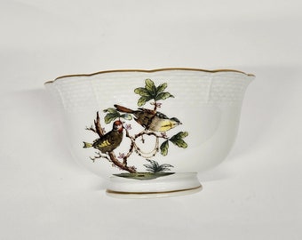 Herend Rothschild Bird Open Sugar Bowl - Etsy Ireland