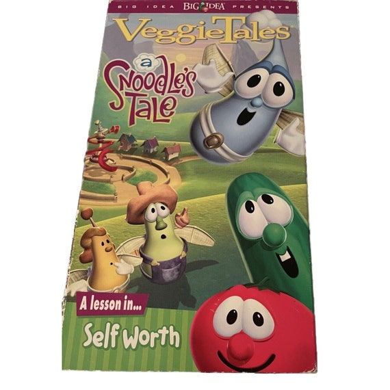 Veggietales A Snoodles Tale VHS Video Tape Christian Self Etsy Australia