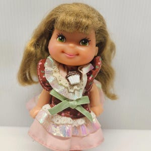 Mattel 1988 Cherry Merry Muffin Chocolottie Chocolate Cupcake Lalka 6 cali