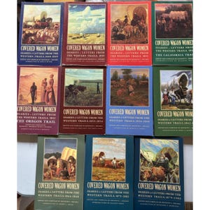 Mujeres de la carreta cubierta, 11 volúmenes, Bison Books, Diarios y cartas de Kenneth Holmes