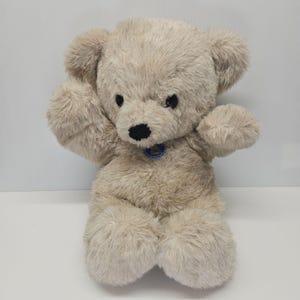 Vintage Dakin Cuddles Plush Teddy Bear 1979 Big Plush Stuffed Bear 18&quot;