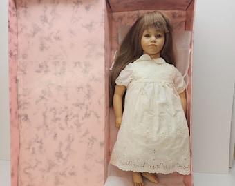 Annette Himstedt Barefoot Children Paula 26 Inch Doll Original Box COA Shipper