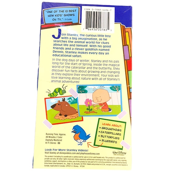 Stanley Playhouse Disney Vhs