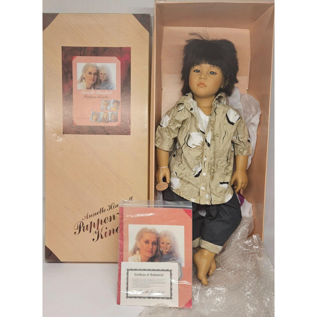Annette Himstedt Makimura Puppen Kinder New With Box and Shipper COA ...