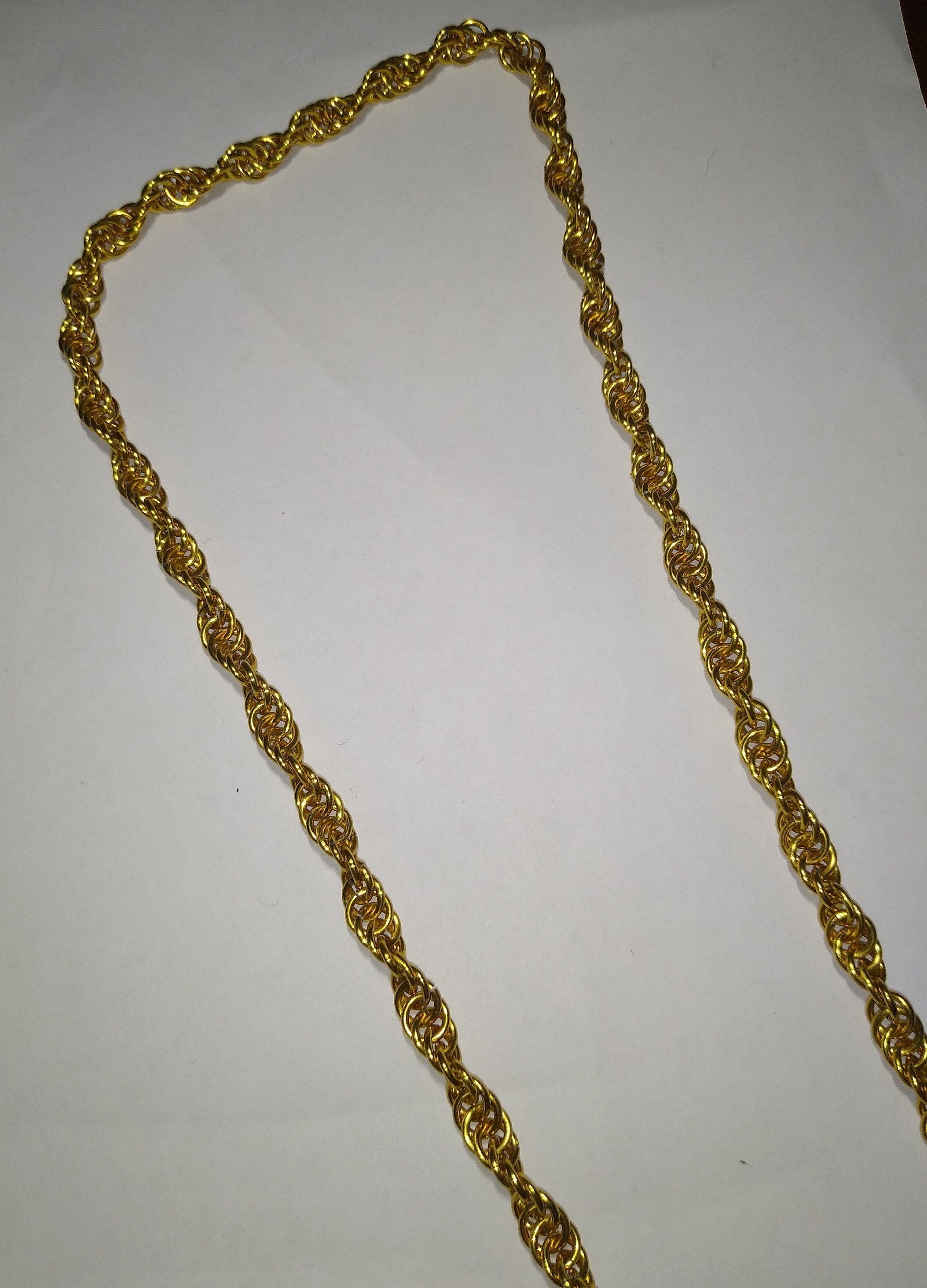 Gold Spiral 4 in 1 Necklace Etsy