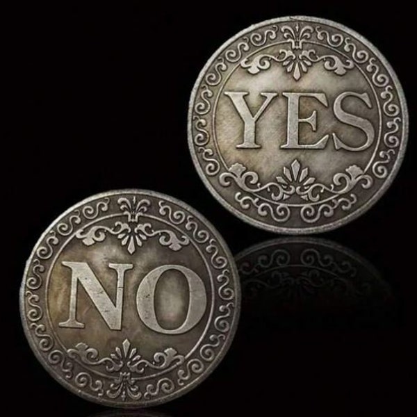 Yes/No Decision Coin