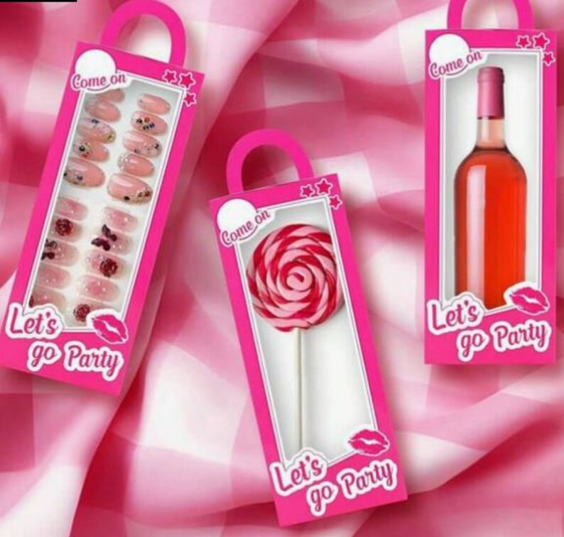 12pcs Pink Doll Party Favor Boxes Etsy