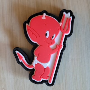 Naszywka z tworzywa sztucznego Little Devil „Hot Stuff”