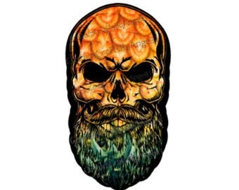 Descarga digital de SVG de cráneo de piña al revés