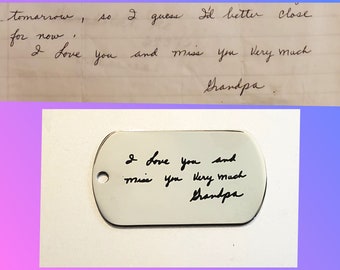 Llavero grabado a mano personalizado. Letra. Personalizada. Firma.