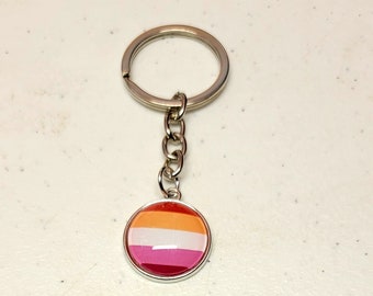 Llavero Lésbico LGBTQ+ Bandera Orgullo Gay
