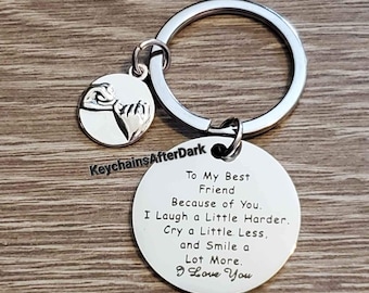 Llavero. A mi mejor amigo.