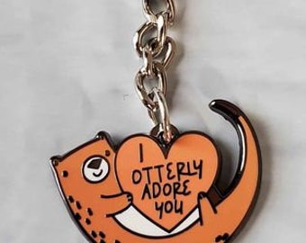 Te adoro profundamente. Nuevo llavero. Charm. Lindo regalo para el día de San Valentín.