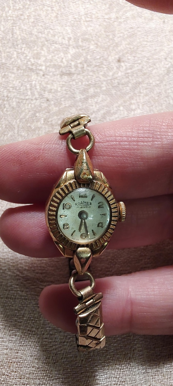 Roamer Epoca Orologio Da Tasca Roamer Orologio Da Cocktail Vintage