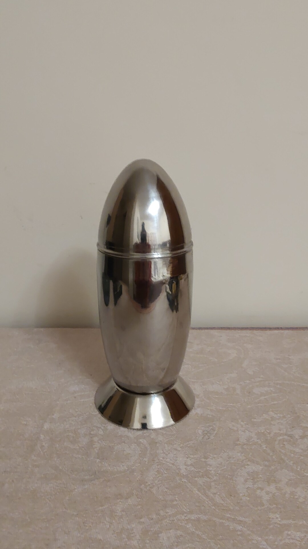 Vintage Rocket Shaped Zeppelin Cocktail Shaker Blimp Bullet Etsy