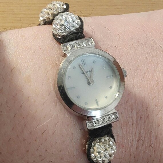 Sekonda Mother of Pearl Dial Watch, Crystal Diamante Ball  display picture 1