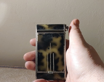 ART DECO COMPACT /Cigarette case combo