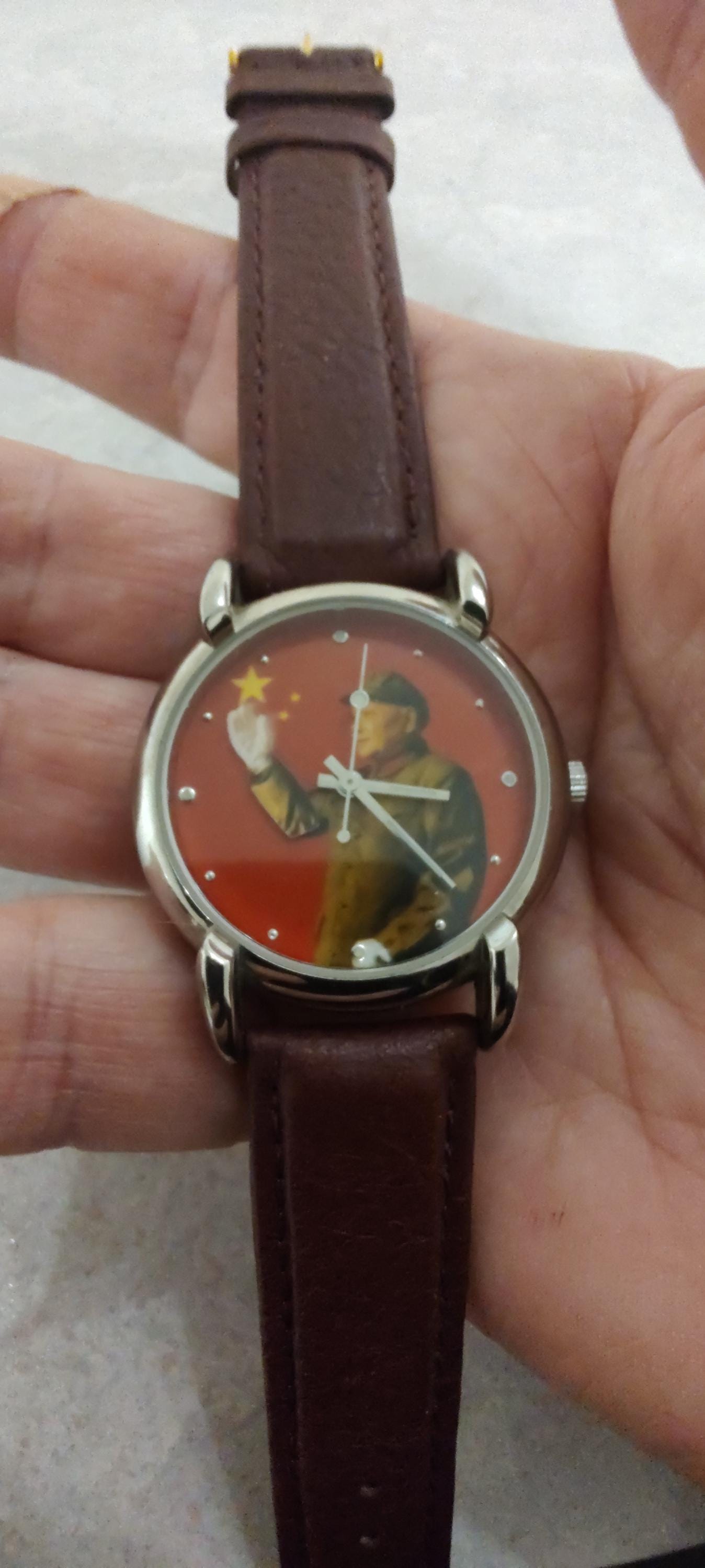 1円～ 希少 上海灘 SHANGHAI TANG 手巻き 鄧小平 手振り 中国