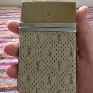 yves saint laurent cigarettes price in india VINTAGE Yves St Laurent Cigarette Case CIRCA 1970s