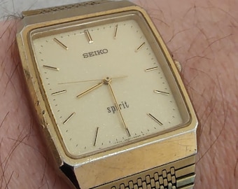 ヴィンテージ セイコー ドルチェ 5931-5300 – ゴールドタンク クォーツ