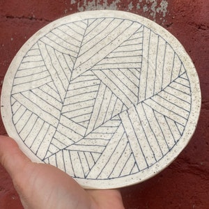 Tapa Plates, Ceramic tapa plates, Ceramic dish, Handmade small plates, Snack plates, Appetizer plate, side dish