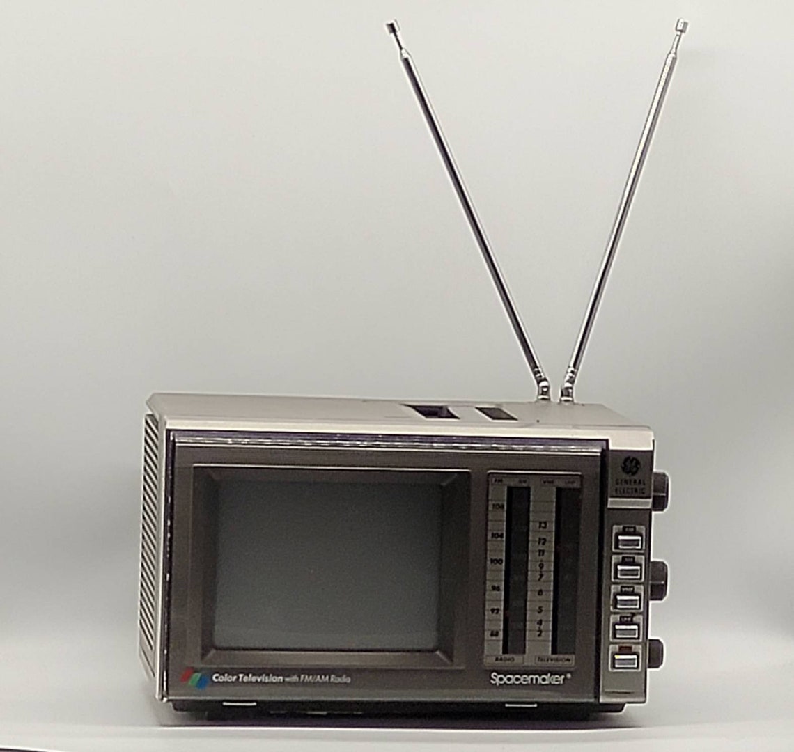 Vintage Retro TV Rare GE Spacemaker Color Tv/radio Vintage Etsy Canada