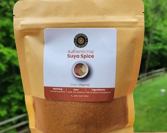 Authentic Nigerian Suya/Yaji Spice.