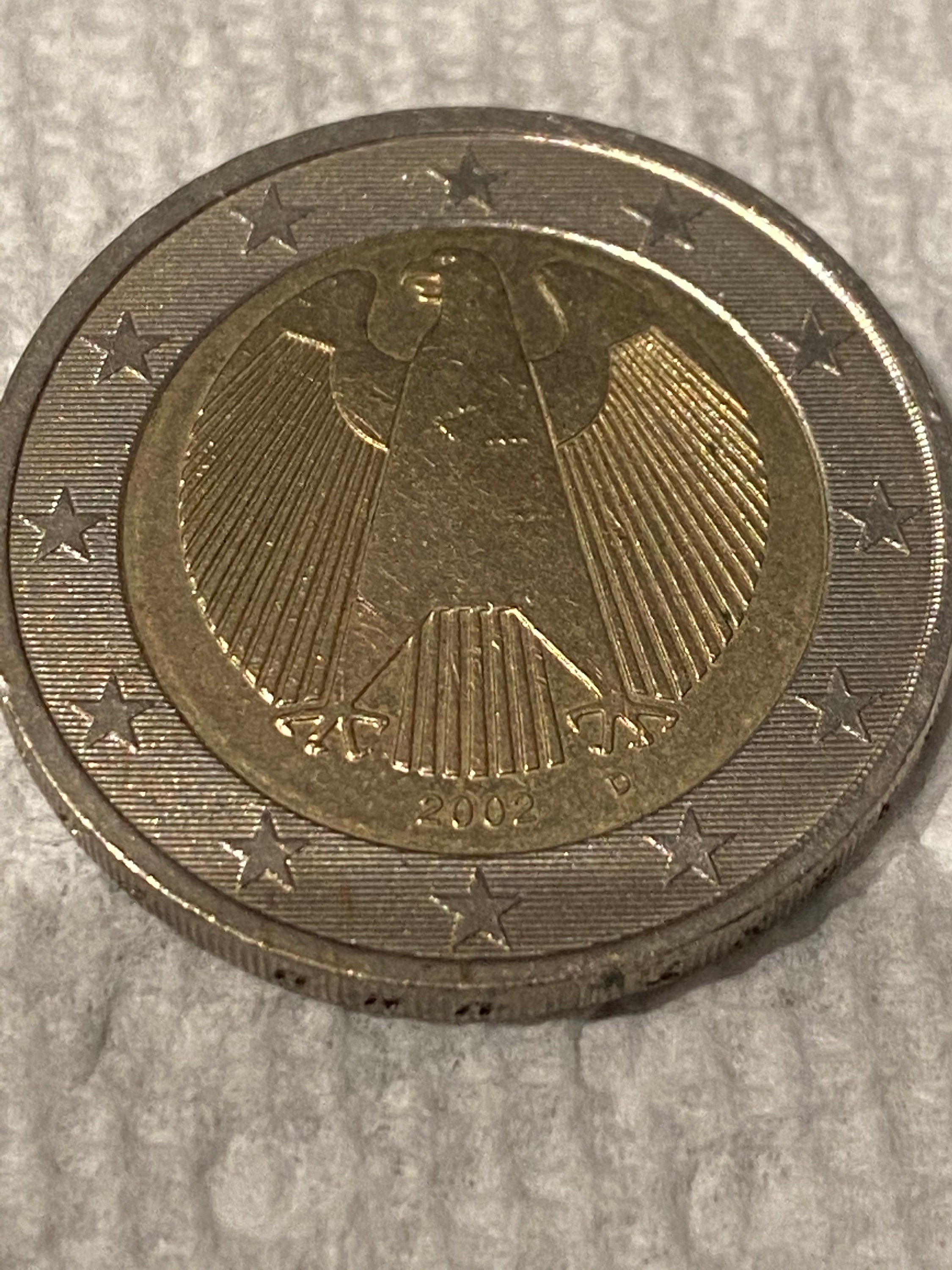 Rare 2002 G Allemand 2 Euro Pièce De Collection Etsy | Images and ...