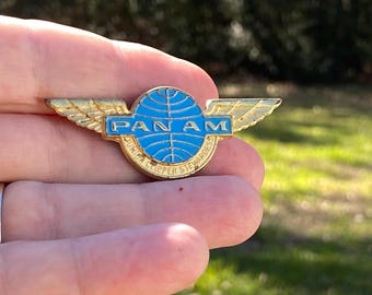 パンナム パンアメリカン航空 ピンバッジ子供用