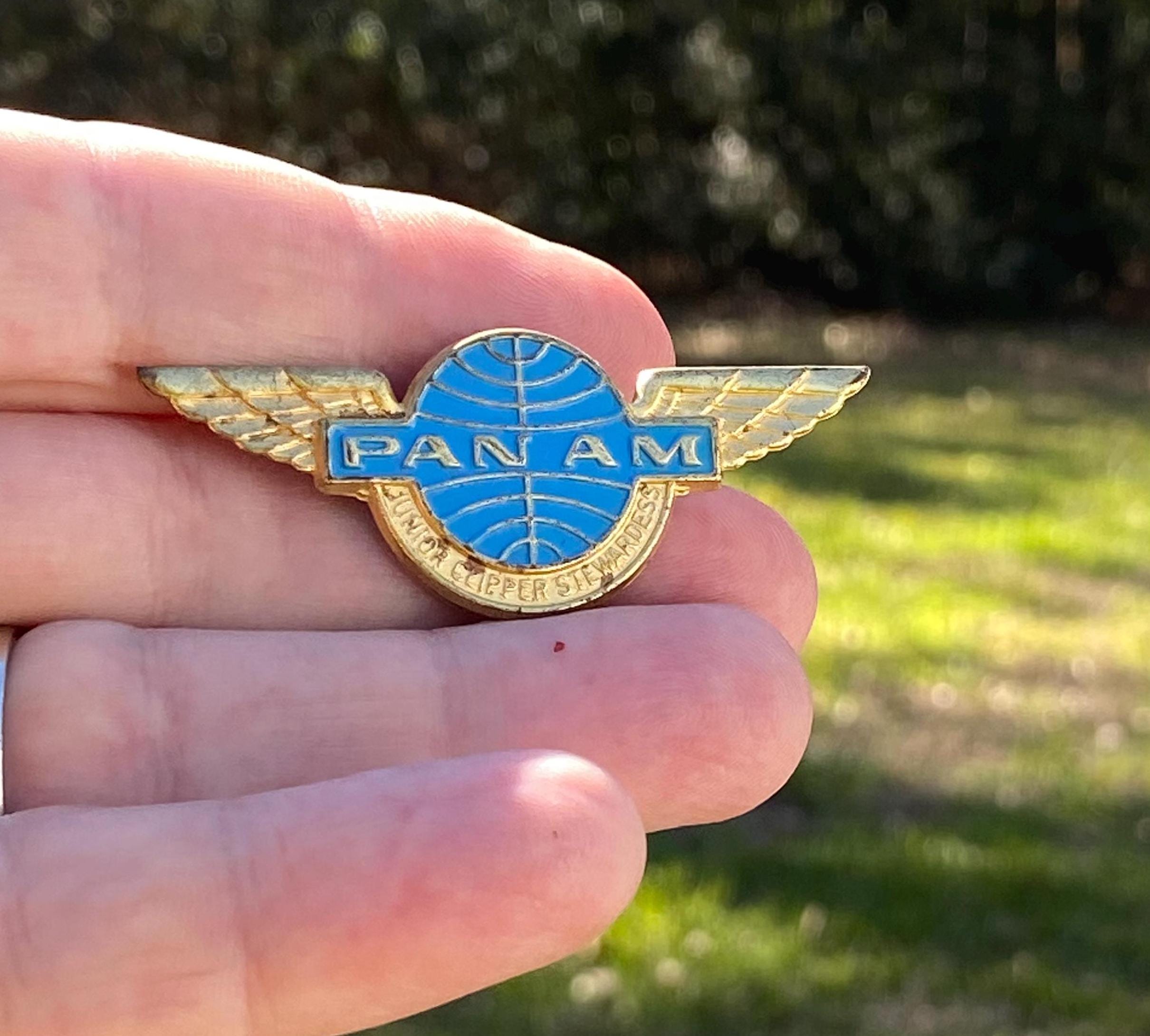 Vintage Pan Am Stewardess Pin - Etsy