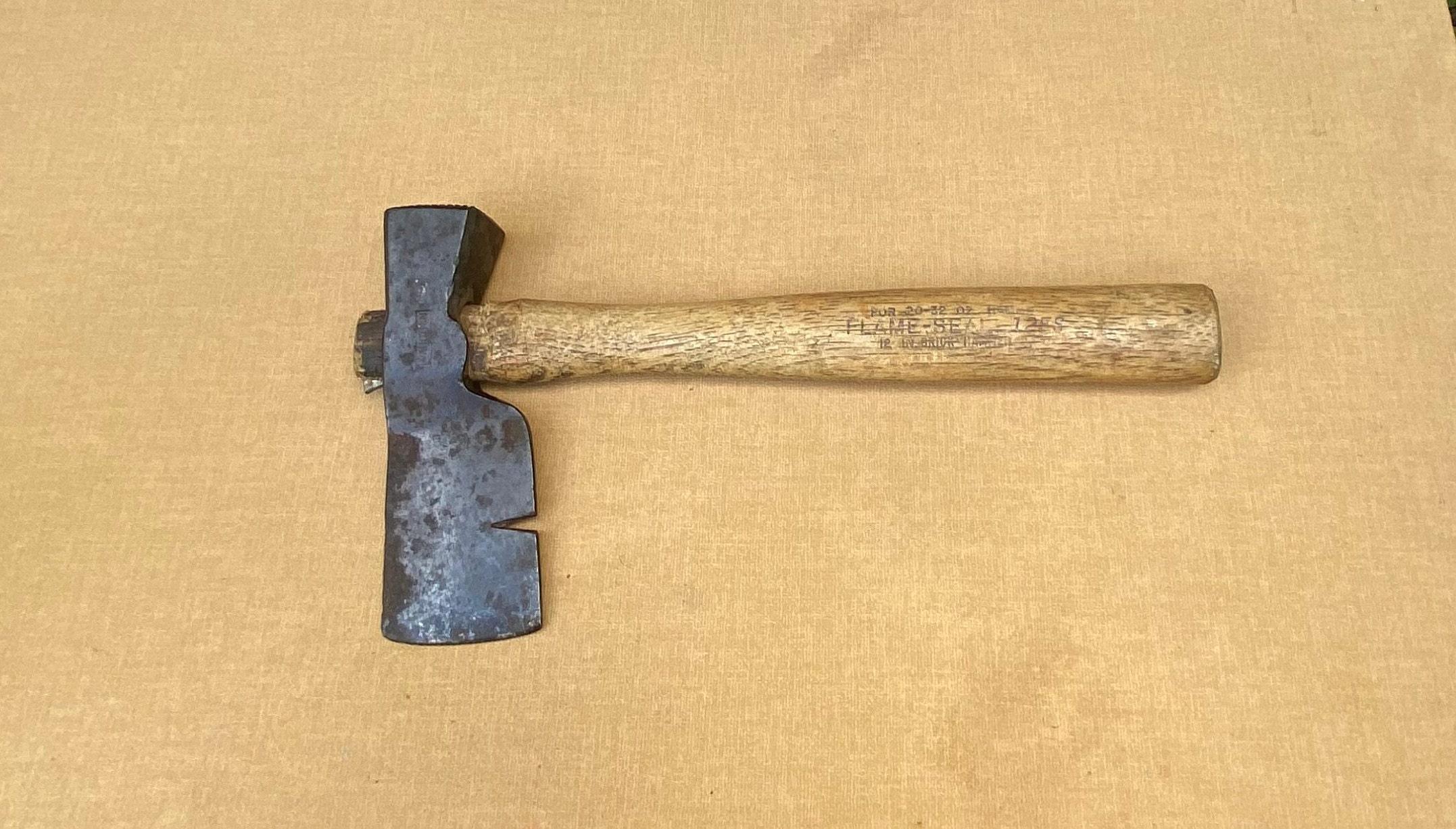 Vaughan Roofing Half Hatchet / Old Hammer Pry Head Carpenters Etsy