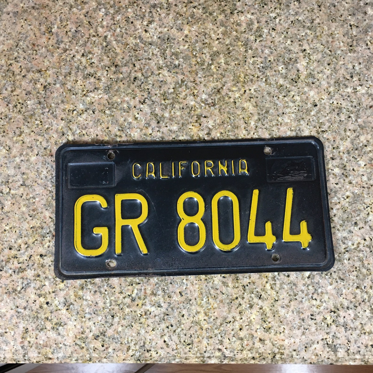 Vintage 1960s-1970s Era California Cali Car Automobile License | Etsy