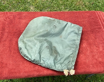 Vintage Vietnam Era US Military OD Green Pilot HGU Flyer's Helmet Protective Bag