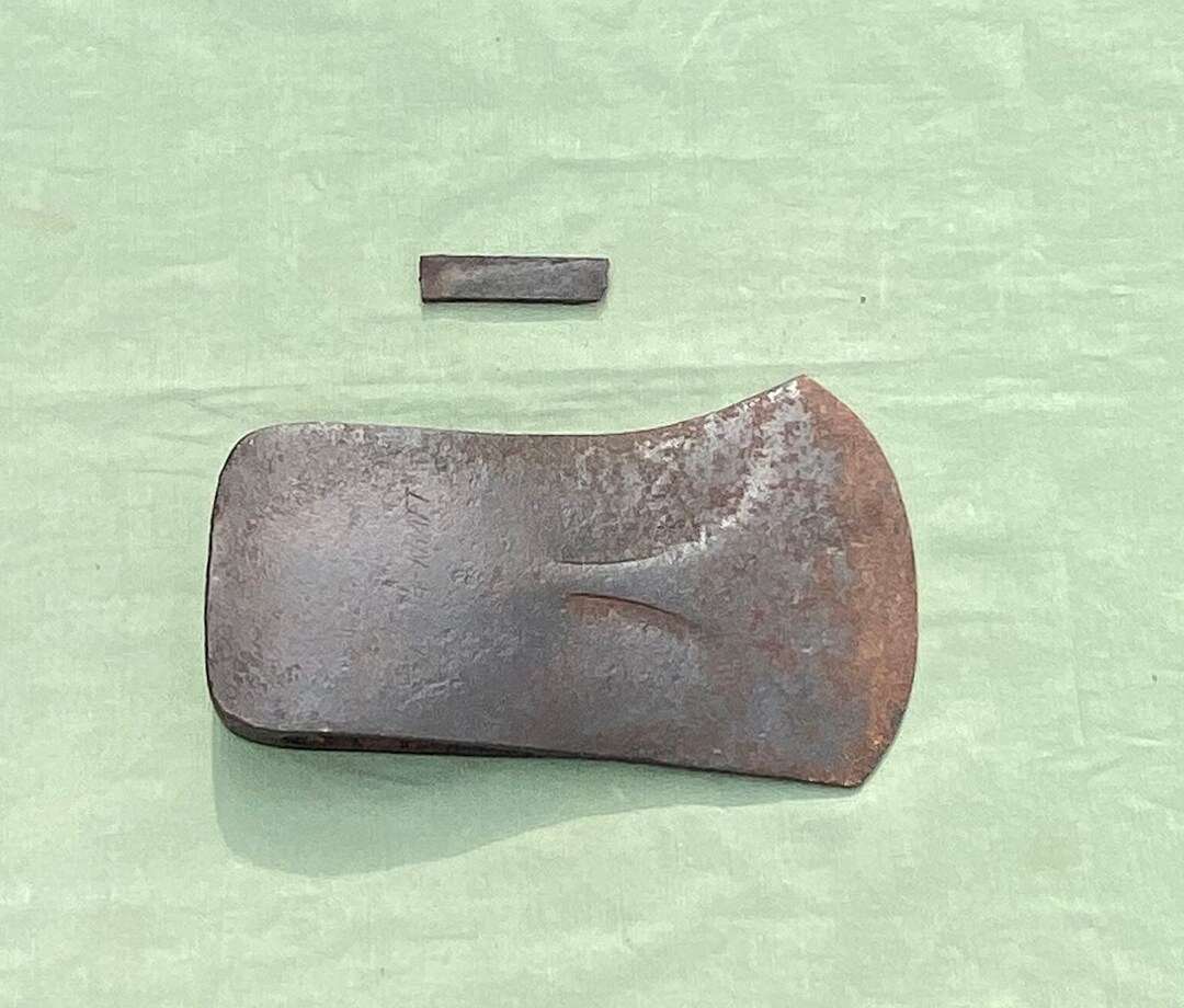 Vintage Wards Powr Kraft Axe Head Phantom Bevels Single Bit 3 Etsy