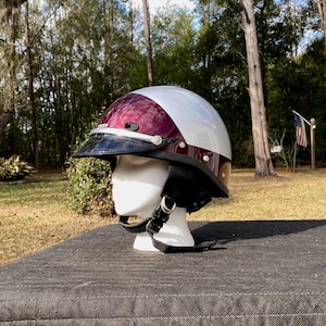 19711 metal flake motorcycle helmets Daytona Cruiser Metal Flake Helmet, Blue / S