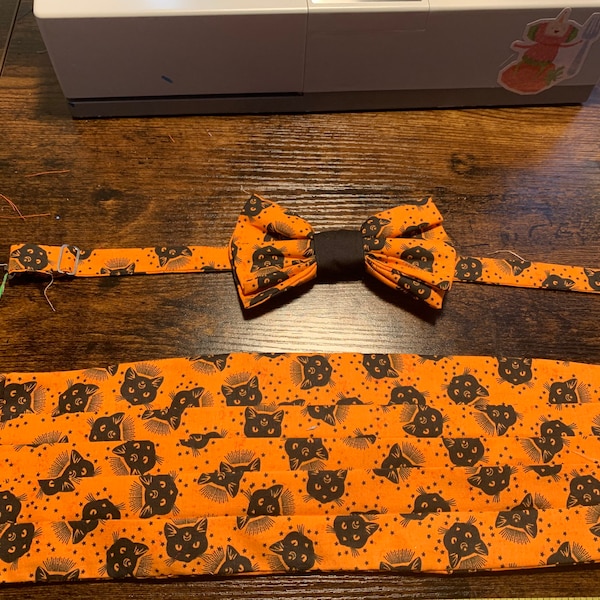 hugo boss bow tie cummerbund set