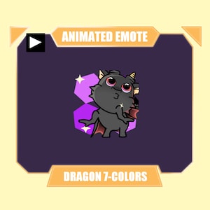 ANIMATED dragon disco dance emote for twitch kick discord youtube stream | Dragon funny dancing animated emote