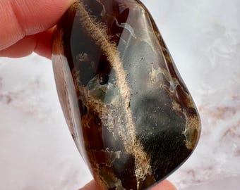 2.18” UV Reactive Amber | Blue Amber | Indonesia