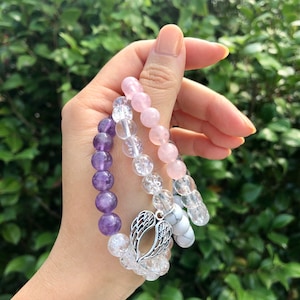 8mm Twin Flame Bracelet customizable