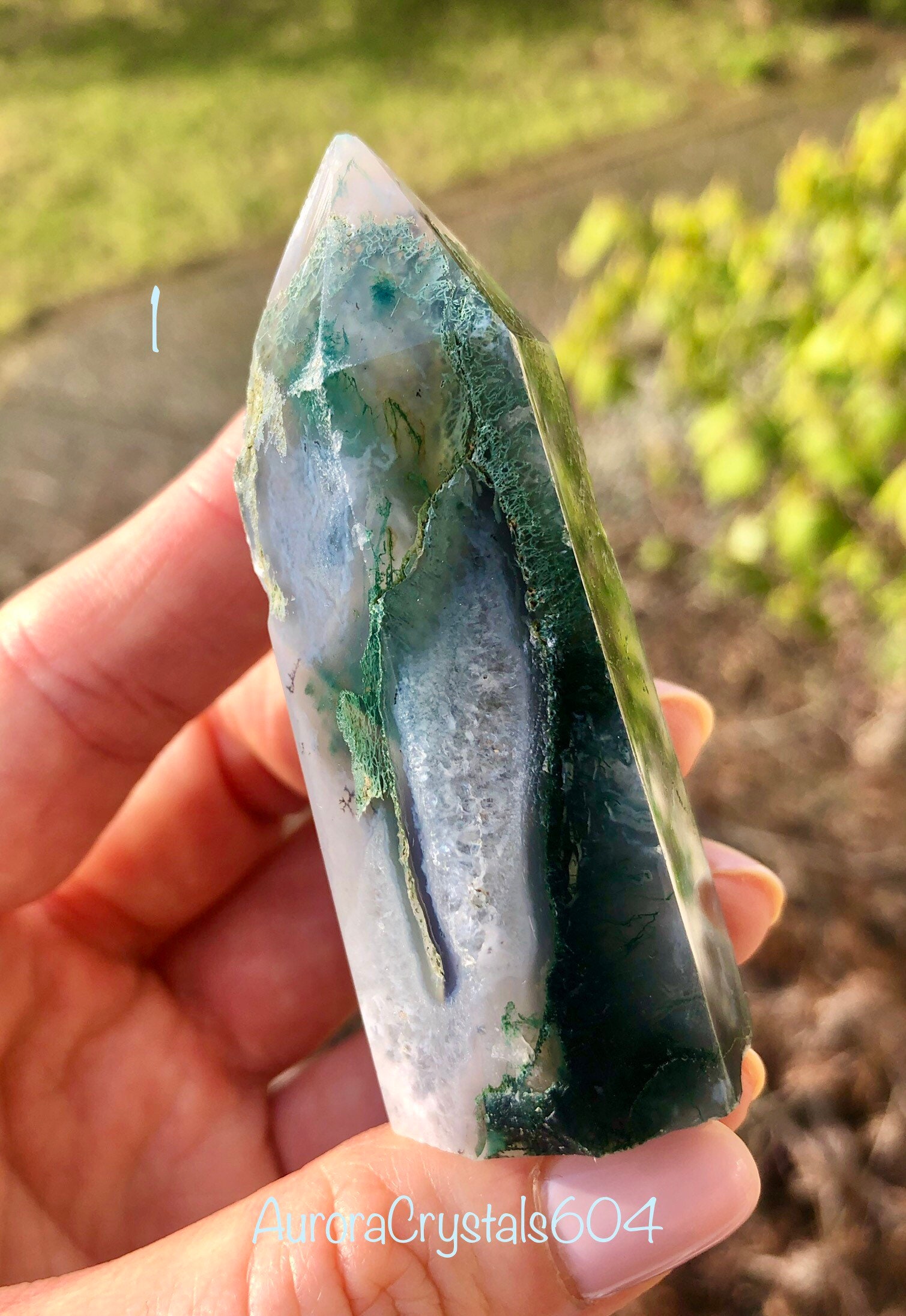 ドゥルージーモスアゲートタワー - Etsy 日本