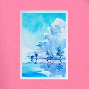 Watercolor Winter - A4