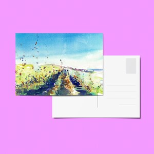 Cartes postales - Aquarelles A6 CP2 / Le printemps