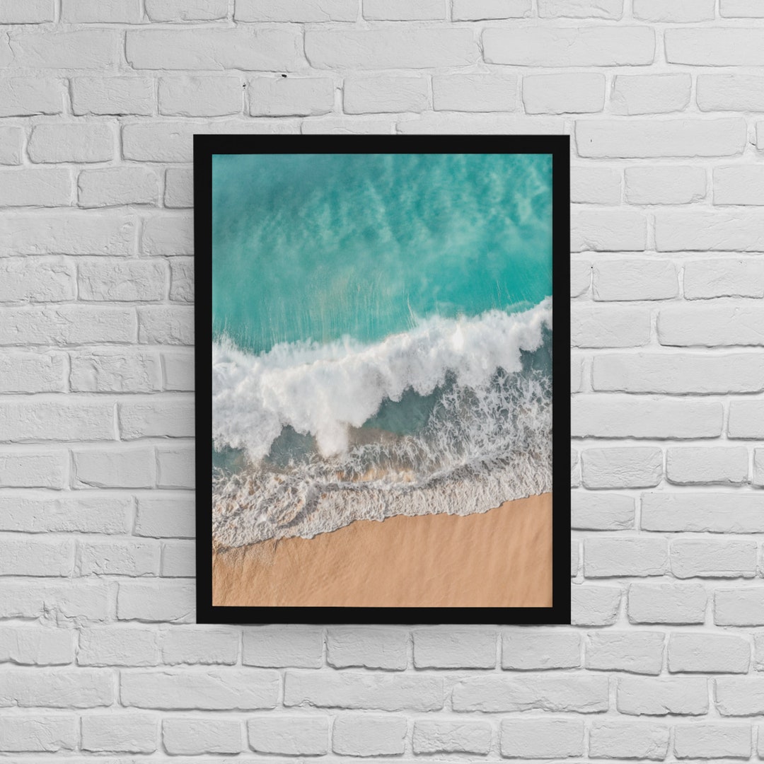 Coastal Wall Decor, Beach Digital Download, Ocean Print, Digital