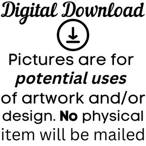 K&ouml;nnte beinhalten: Digitaler Download-Symbol mit einem nach unten zeigenden Pfeil. Der Text lautet: "Digitaler Download Bilder sind f&uuml;r potenzielle Verwendungen von Kunstwerken und/oder Design. Es wird kein physischer Artikel versandt."