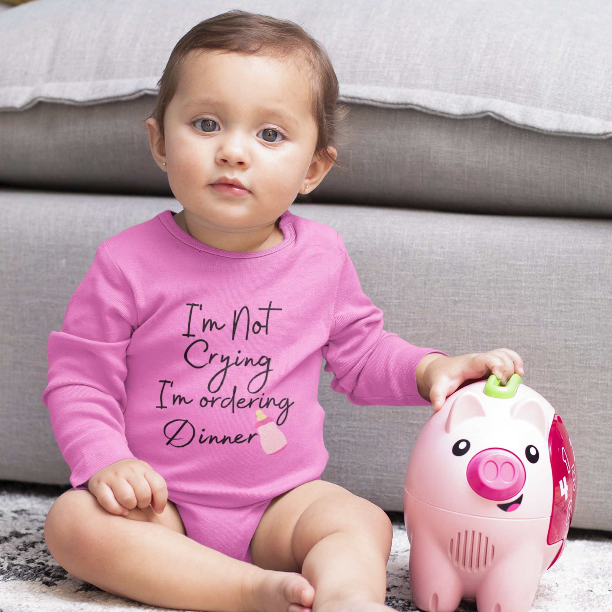 Baby Girl PNG I'm Not Crying I'm Ordering Dinner Etsy