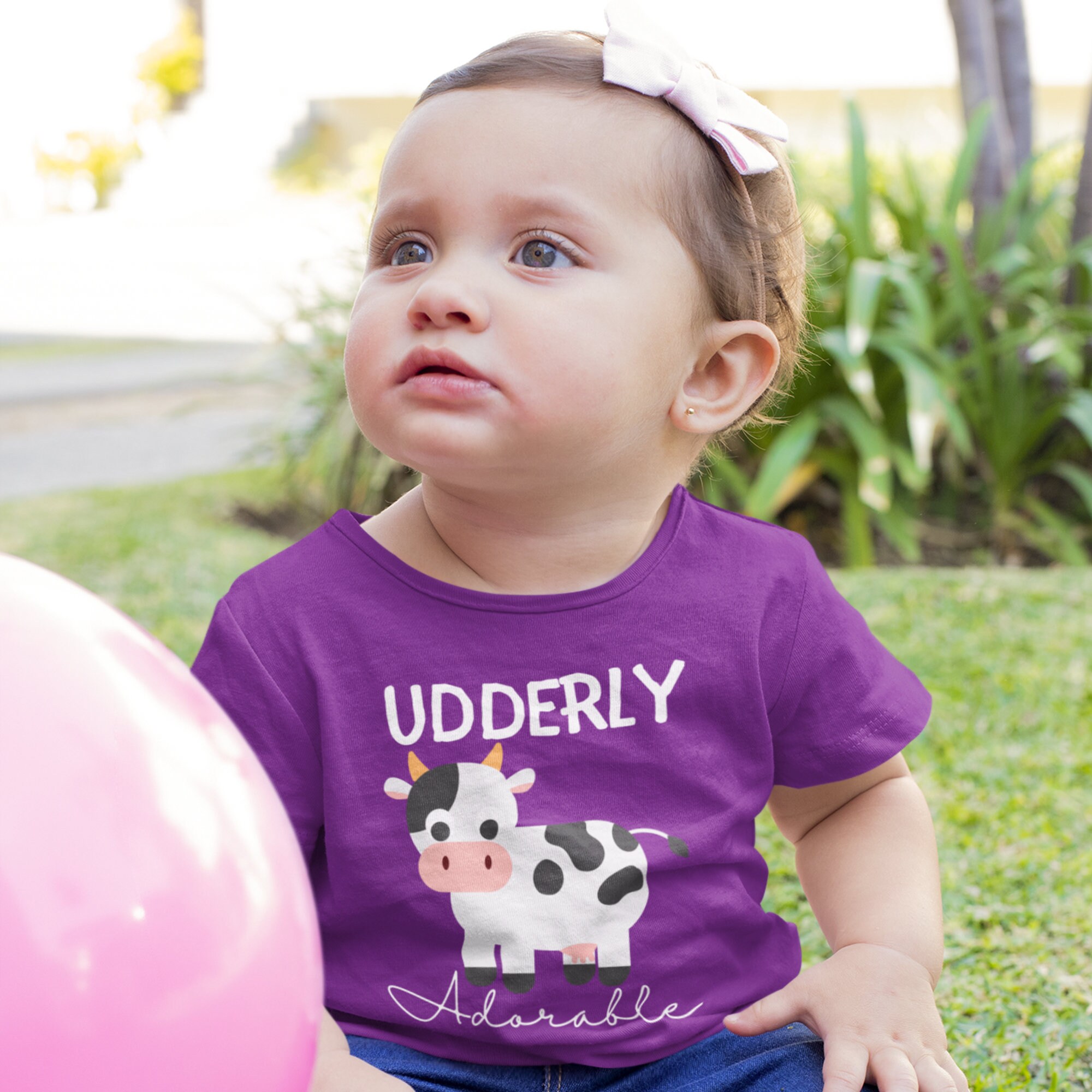 Cute Baby Cow PNG Cow Theme Baby Shower Udderly Adorable - Etsy Australia