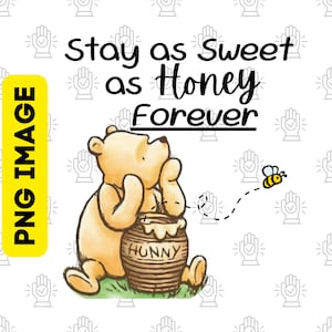Clásico Winnie the Pooh PNG, Pooh con Hunny Pot, Clásico Pooh PNG, Pooh Bear PNG