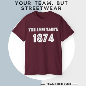 The Jam Tarts 1874: Hearts of Midlothian FC Top Fan Tshirt