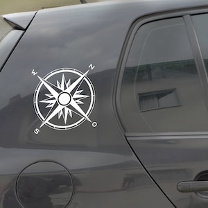 Car Sticker | Compass Travel Motorhome Caravan Holiday Motorhome Sticker